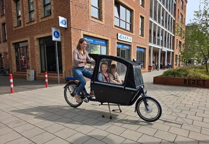 2dehands Cargo Bike Lang met XL regentent, Fietsen en Brommers, Fietsen | Bakfietsen, Ophalen of Verzenden