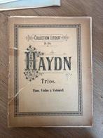 Haydn Trio's - Bladmuziek voor Piano, Viool & Cello, Muziek en Instrumenten, Gebruikt, Klassiek, Ophalen of Verzenden, Viool of Altviool