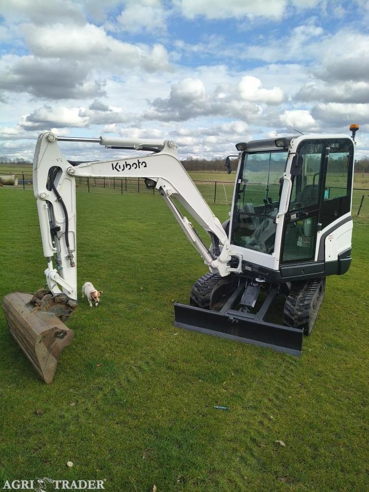 Minigraver Kubota kx030 2019 Hitachi takeuchi, Zakelijke goederen, Machines en Bouw | Kranen en Graafmachines, Graafmachine, Ophalen of Verzenden