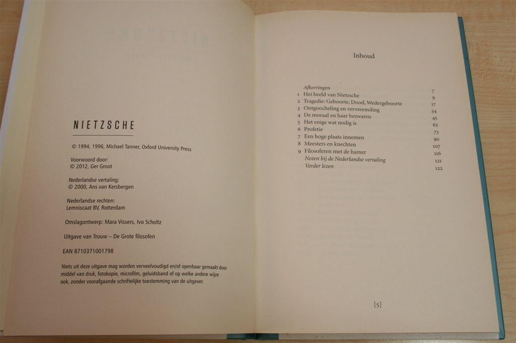 Nietzsche — Een Toegankelijke Inleiding in Leven & Werk, Ophalen of Verzenden, Zo goed als nieuw