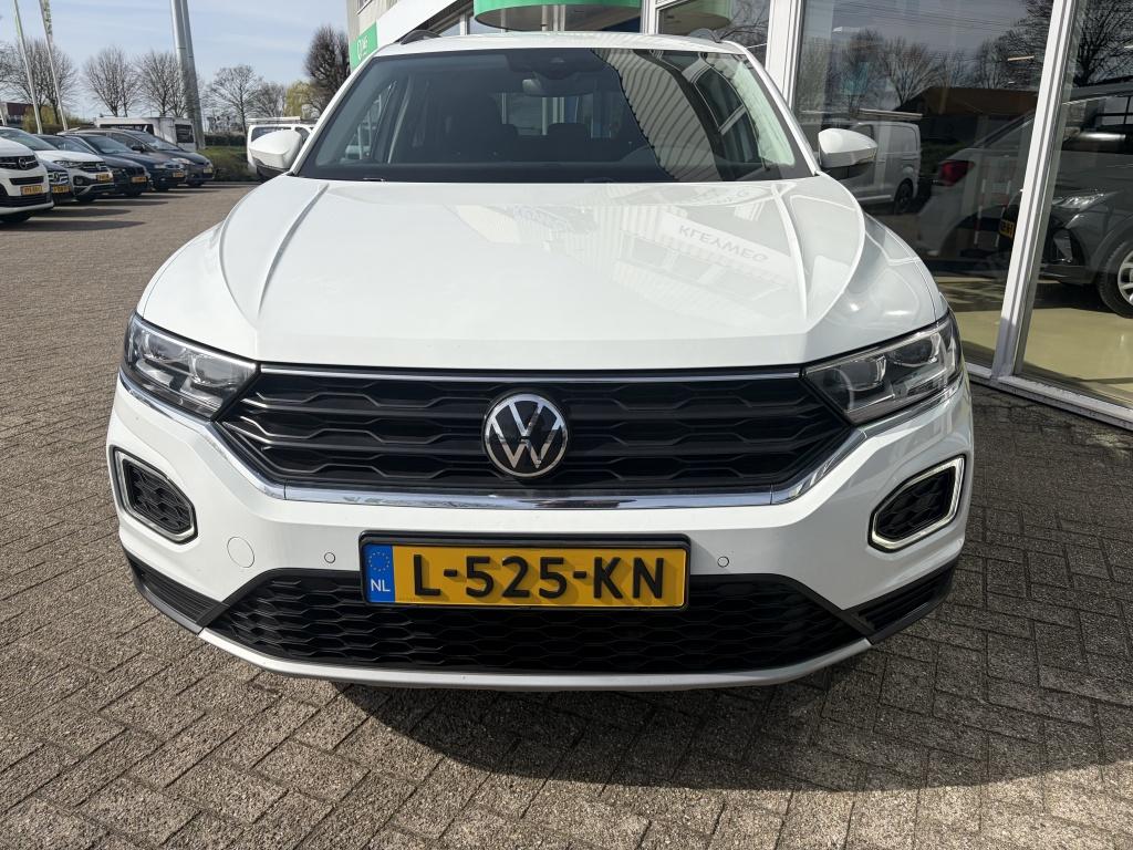 Volkswagen T-Roc 1.0 TSI Style, Carplay, Camera, Led, All se, Gebruikt, Euro 6, 1194 kg, Wit