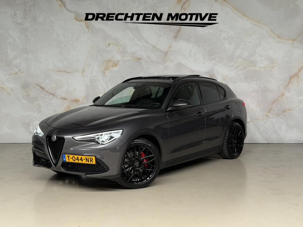 Alfa Romeo Stelvio 2.0 T AWD B-Tech - Leder - Pano - Camera, Auto's, Alfa Romeo, Euro 6, 4 cilinders, Leder, Bedrijf