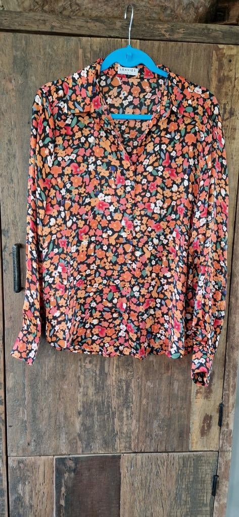Fleurige blouse

Loavies, Kleding | Dames, Blouses en Tunieken, Ophalen of Verzenden, Zo goed als nieuw, Maat 38/40 (M)