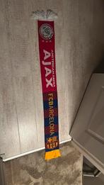 Mooie sjaal Ajax FC Barcelona, Ophalen of Verzenden, Zo goed als nieuw, Ajax, Vaantje of Sjaal