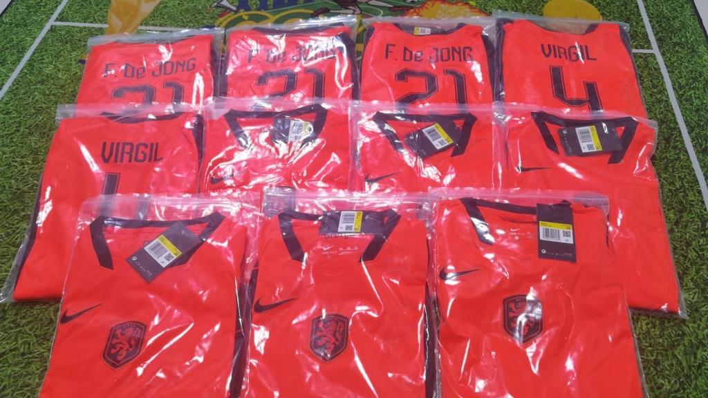 Nederlands Elftal Thuisshirts 26/27 - Maten M & L, Maat 48/50 (M), Nieuw, Oranje, Ophalen of Verzenden