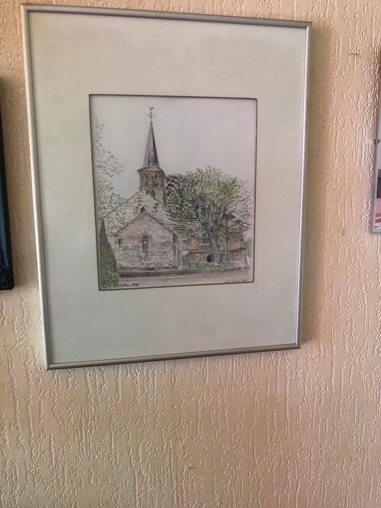 Prachtige litho van de oude jan in velp (gld), Ophalen