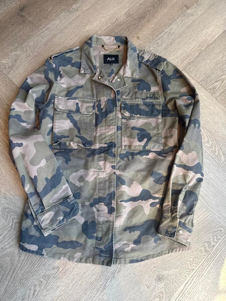 Alix Camouflage zomer Jas maat M, Ophalen of Verzenden, Zo goed als nieuw, Maat 38/40 (M), Groen