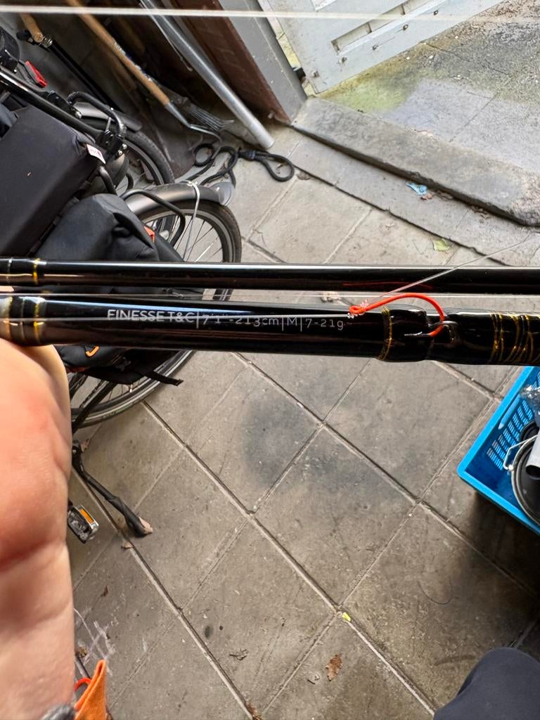 Westin W3 T&C 212cm 7-21g met Daiwa Legalis 2000 molen, Watersport en Boten, Verzenden, Zo goed als nieuw