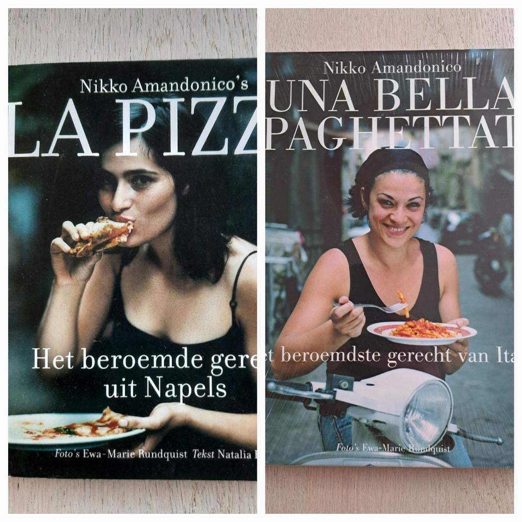LA PIZZA en UNA BELLA SPAGHETTATA (nieuw) - Nikko Amandonico, Ophalen of Verzenden, Zo goed als nieuw, Italië