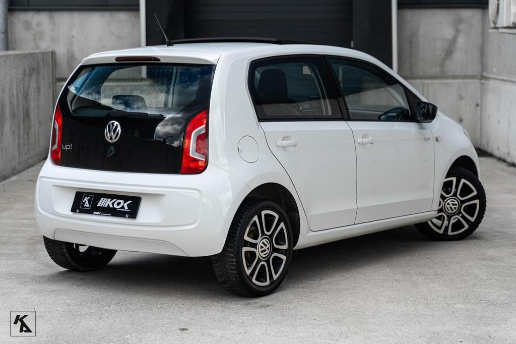 Volkswagen Up! 1.0 2014 | CUP Up! | 5-DRS-75PK | PANO, Auto's, Volkswagen, Voorwielaandrijving, Euro 5, Stof, Gebruikt