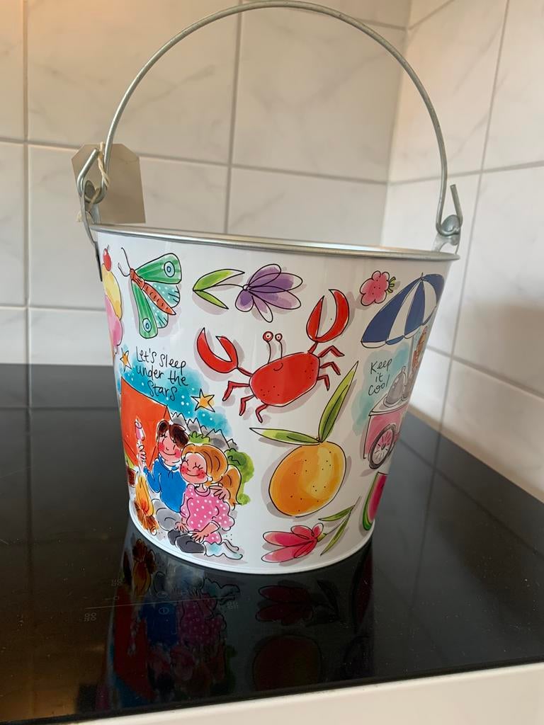 Blond  ice summer bucket, Huis en Inrichting, Keuken | Servies, Ophalen, Zo goed als nieuw, Aardewerk, Blond Amsterdam
