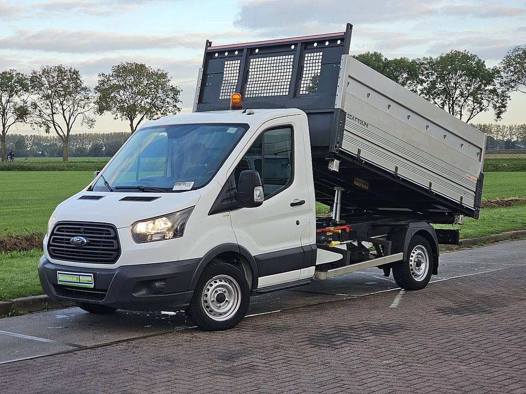 FORD TRANSIT 2.0 3-zijdige kipper nap, Auto's, Gebruikt, Wit, Bedrijf, Te koop