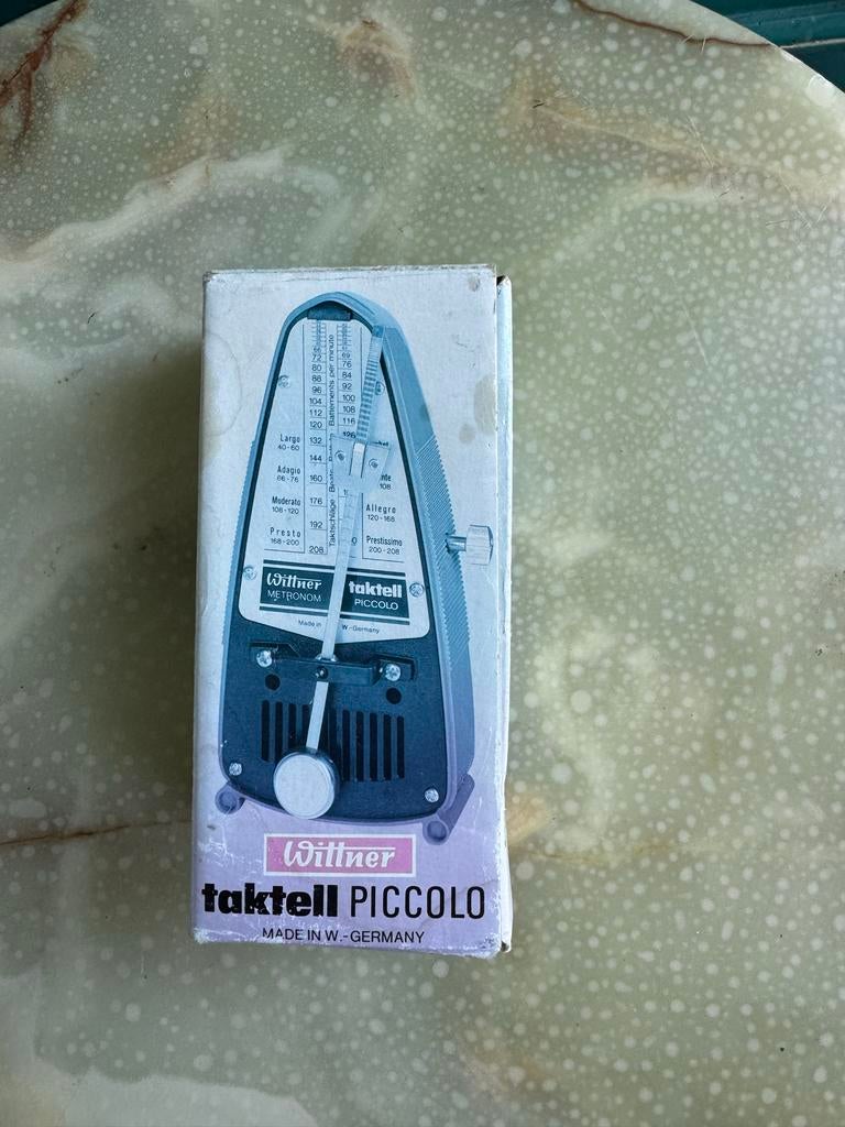 Vintage Wittner Taktell Piccolo Metronoom - West Germany, Ophalen of Verzenden, Nieuw
