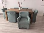 6 dining chairs / Eetkamerstoelen, Ophalen, Overige materialen, Gebruikt, Overige kleuren