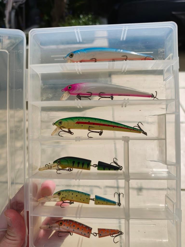 Te koop 6x SPRO pluggen / kunstaas in nette staat., Ophalen of Verzenden, Zo goed als nieuw, Overige typen