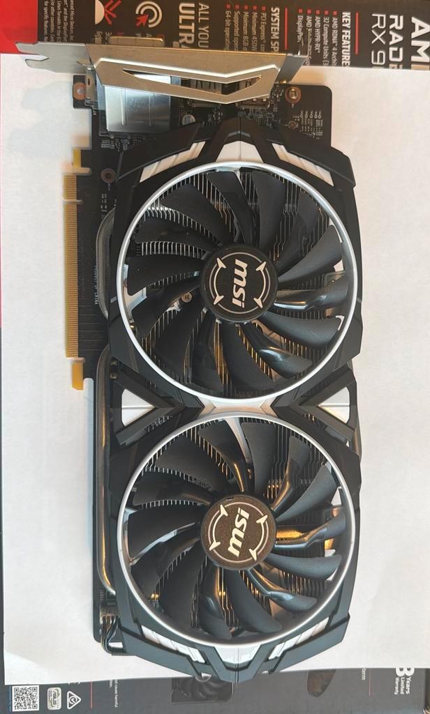 MSI GeForce GTX 1060 ARMOR 6GB OCV1 Videokaart, Computers en Software, Videokaarten, Gebruikt, Nvidia, PCI-Express 3.0, GDDR5