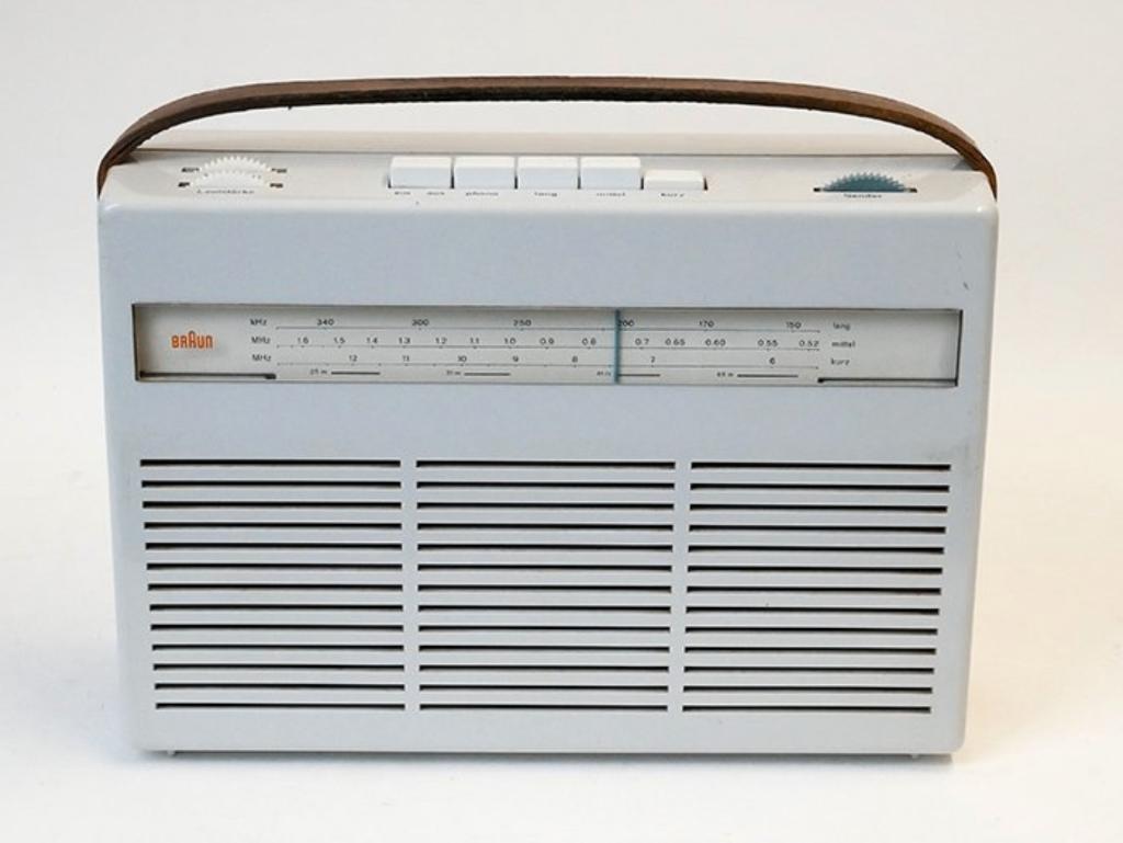 Braun Transistor 2k - Dieter Rams, Ophalen of Verzenden, Gebruikt, Transistorradio