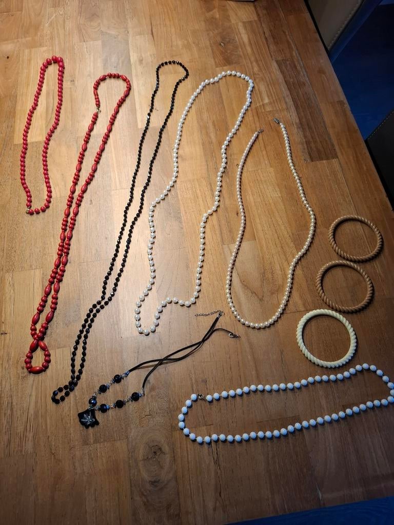 Vintage sieraden collectie, Sieraden, Tassen en Uiterlijk, Antieke sieraden, Ophalen of Verzenden