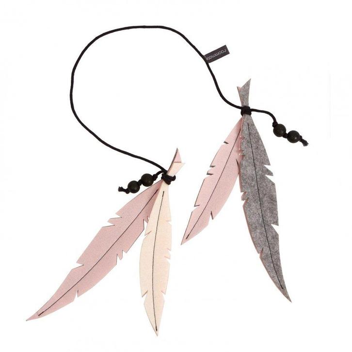 Mobiel Slinger Veren Roze Roommate, Kinderen en Baby's, Kinderkamer | Inrichting en Decoratie, Nieuw, Overige typen, Ophalen of Verzenden