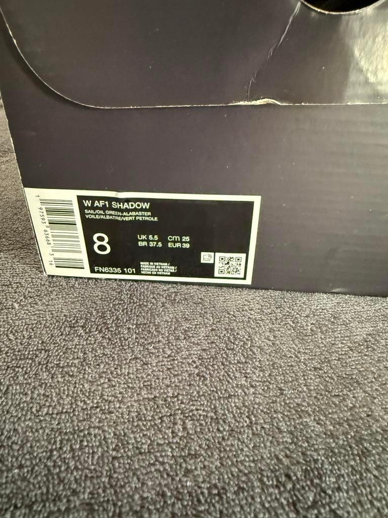 Nike air force 1 shadow, Kleding | Dames, Schoenen, Ophalen of Verzenden, Zo goed als nieuw, Wit, Sneakers of Gympen