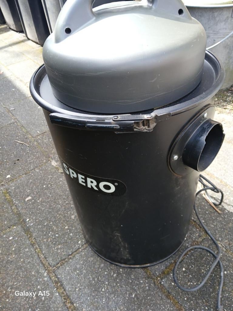 Zeer sterke houtstof afzuiger SPERO SP 04 met slang, Doe-het-zelf en Verbouw, Ophalen of Verzenden, Afzuiger