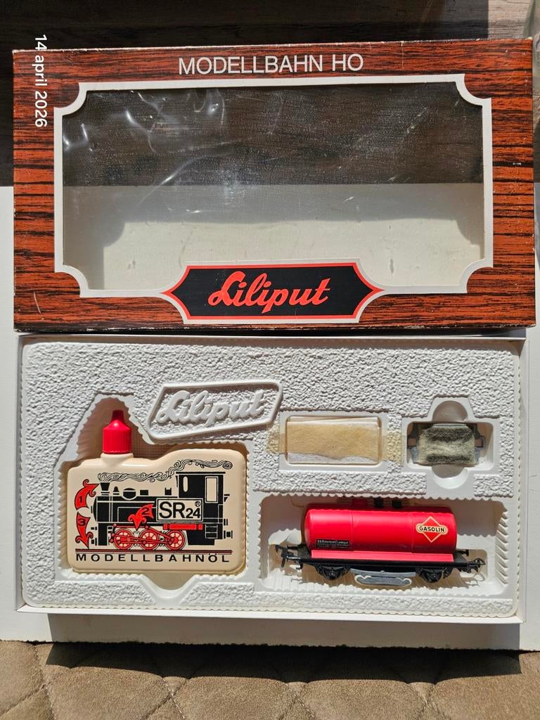 Modeltrein Ho liliput schoonmaak set wagon kompleet, Ophalen of Verzenden, Gelijkstroom, Wagon, Liliput