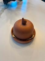 Terracotta knoflookpotje, Ophalen of Verzenden, Zo goed als nieuw