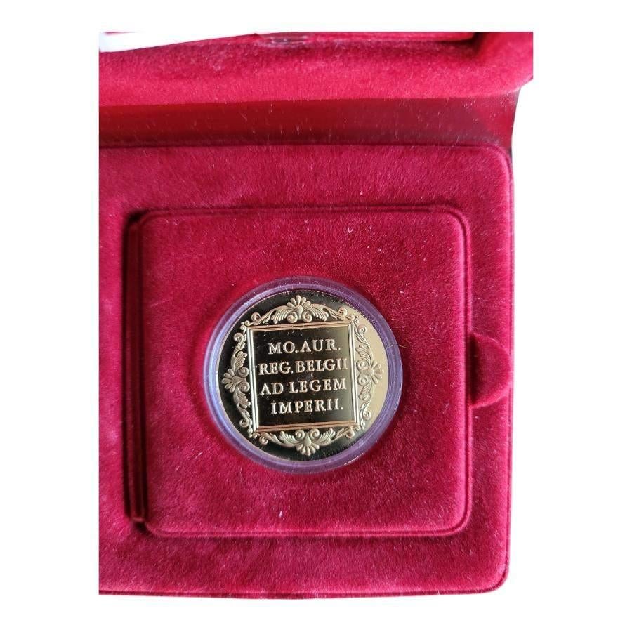 Nederland Gouden Dubbele Dukaat 1988 in cassette, Ophalen of Verzenden, Goud