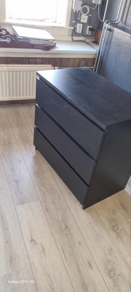 Malm kast IKEA, Ophalen, 50 tot 100 cm, Zo goed als nieuw, 3 of 4 laden