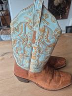 Cowboylaarzen met borduursel, Ophalen of Verzenden, Gedragen, Bruin, Lage of Enkellaarzen