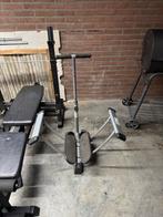 Diverse fitnessbanken en Halterbanken, Ophalen, Gebruikt, Metaal, Borst