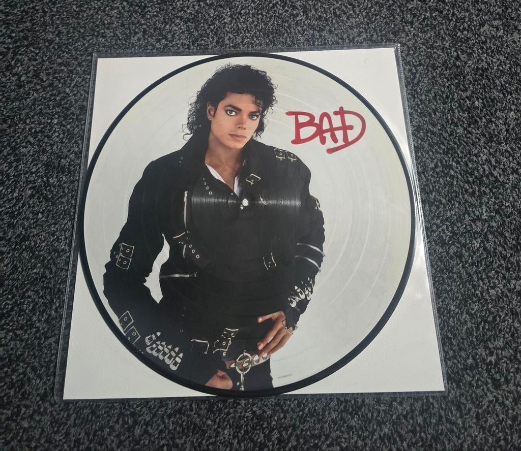 Michael jackson bad lp picture disc, Cd's en Dvd's, Vinyl | Pop, Ophalen of Verzenden, Nieuw in verpakking, 12 inch