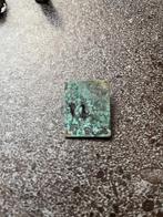 Oud verdigris plaquette fragement, Antiek en Kunst, Ophalen of Verzenden, Brons