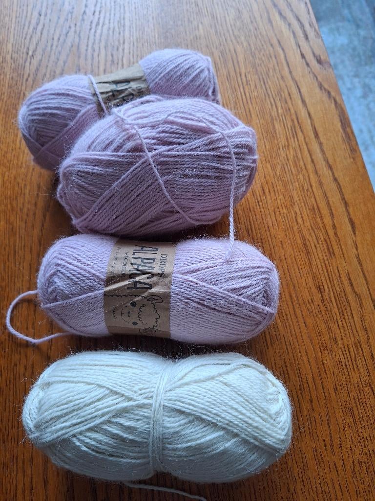 Alpaca wol, Ophalen, Zo goed als nieuw, Breien of Haken, Wol of Garen