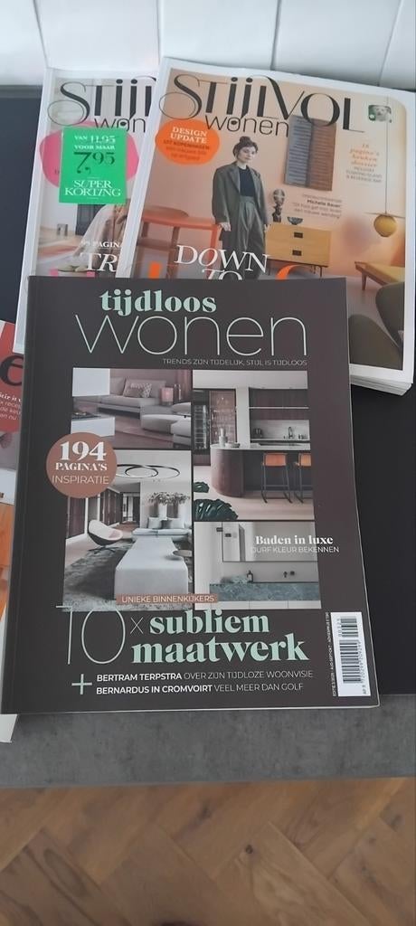 Woontijdschriften VT Wonen, Boeken, Tijdschriften en Kranten, Zo goed als nieuw, Overige typen, Ophalen of Verzenden