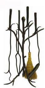 Haardstel, haardsets van smeedijzer, Ophalen of Verzenden, Overige typen