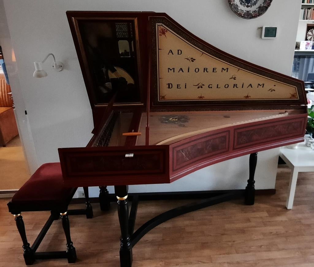 Klavecimbel Matthijs Mijnders 1997 - Enkel Klavier, Ophalen