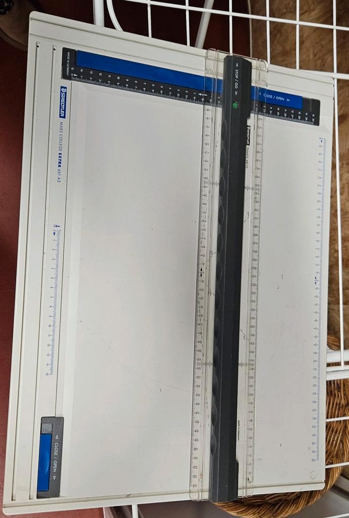 Staedtler Mars College Extra 661 A3 tekenbord, Doe-het-zelf en Verbouw, Tekentafels, Minder dan 130 cm, Ophalen of Verzenden