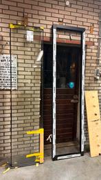 Nieuw zwart aluminium kozijn met glas - dubbel besteld!, Ophalen, Minder dan 75 cm, Raamkozijn, Inclusief glas