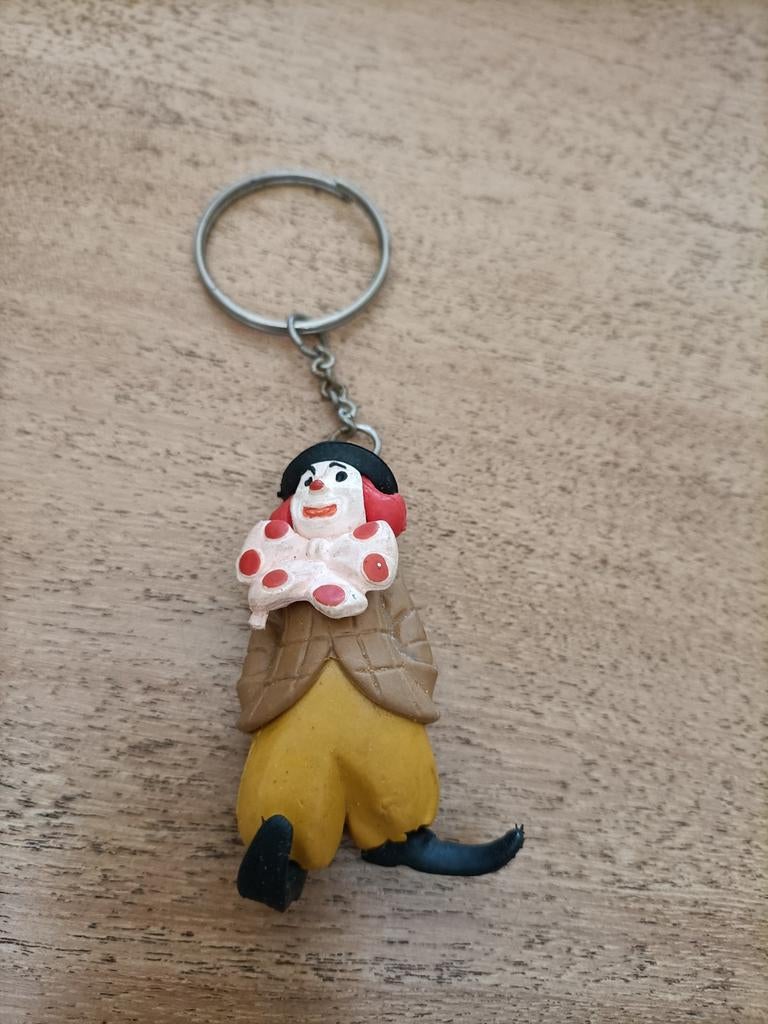 Sleutelhanger Pipo de Clown, Ophalen of Verzenden, Gebruikt, Knuffel of Figuurtje