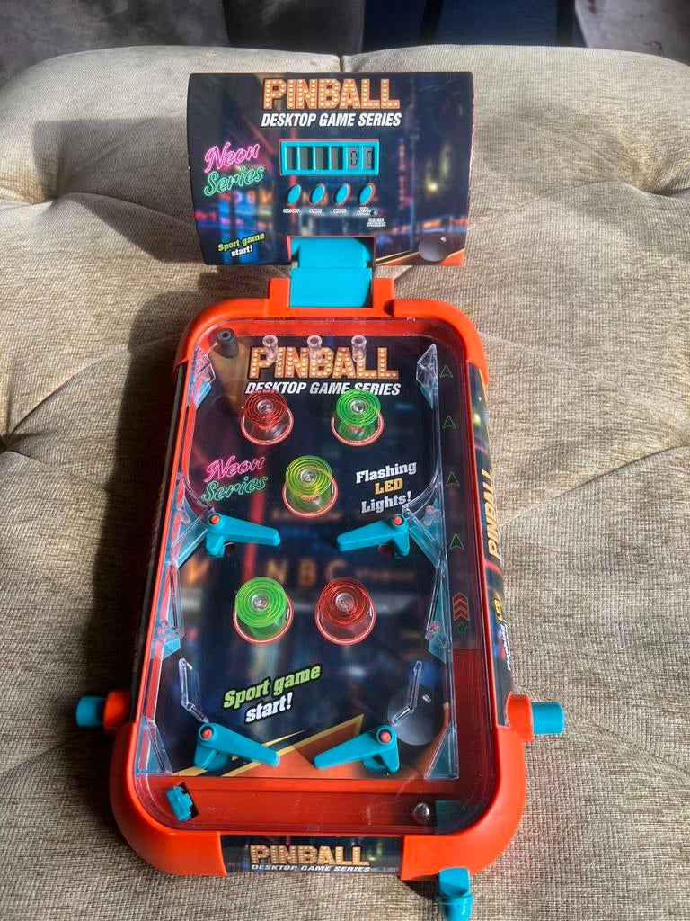 Vintage Tafelmodel Electronic Arcade Pinball Flipperkast., Verzamelen, Automaten | Flipperkasten, Elektronisch, Bally, Ophalen of Verzenden