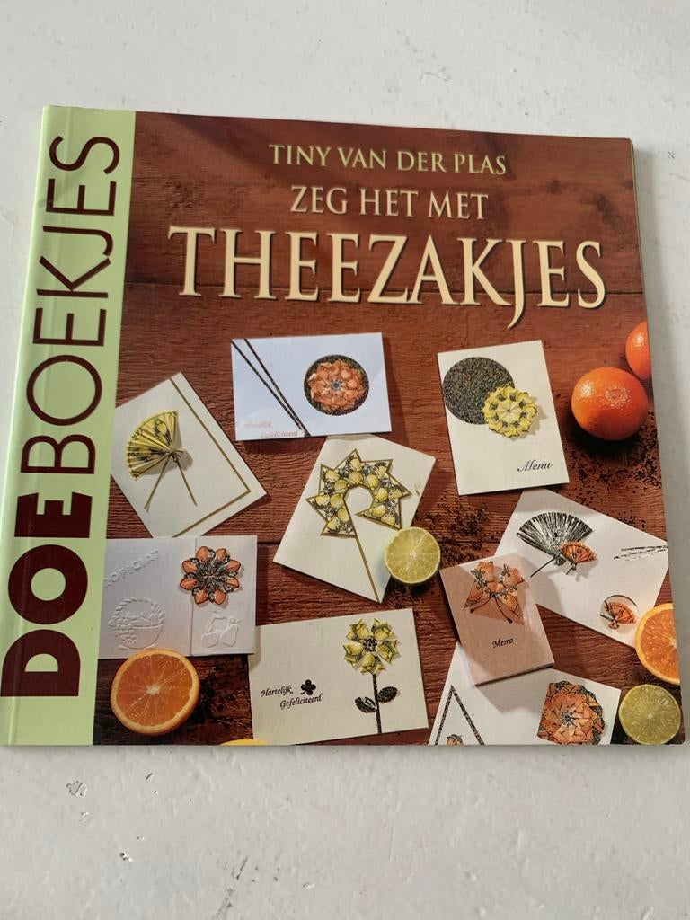 Zeg het met Theezakjes - DoeBoekjes, Ophalen of Verzenden, Boek