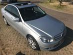Mercedes-Benz C-Klasse 1.8 C180 Kompressor Sedan 2008 Grijs, Auto's, Achterwielaandrijving, Zwart, 75 €/maand, Handgeschakeld