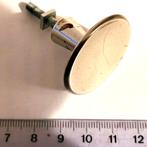 deurgrepen en nog Vintage meubel bevestigingsmiddelen rekken, Ophalen of Verzenden, 25 tot 50 cm, Metaal, Minder dan 100 cm