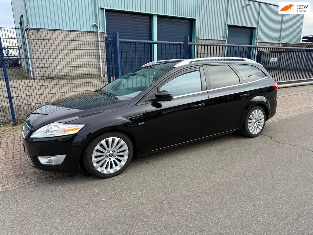 Ford Mondeo Wagon 2.5-20V Turbo Titanium *Clima *Leer * 17 I, Voorwielaandrijving, 1486 kg, Zwart, Mondeo