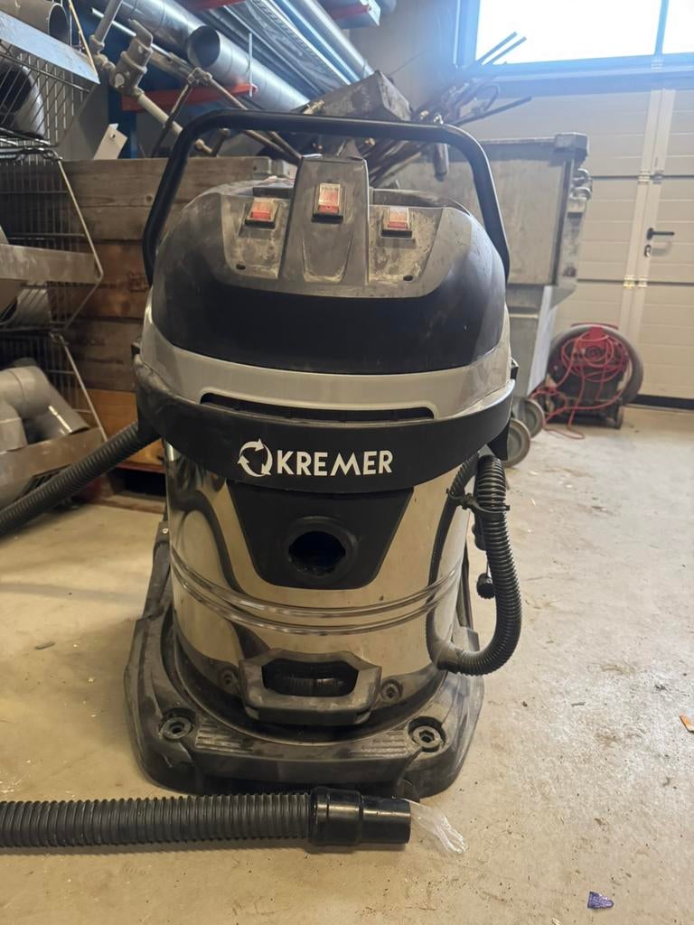 Kremer KR 60 liter nat en droog stofzuiger. Nieuw!, Ophalen, Nieuw
