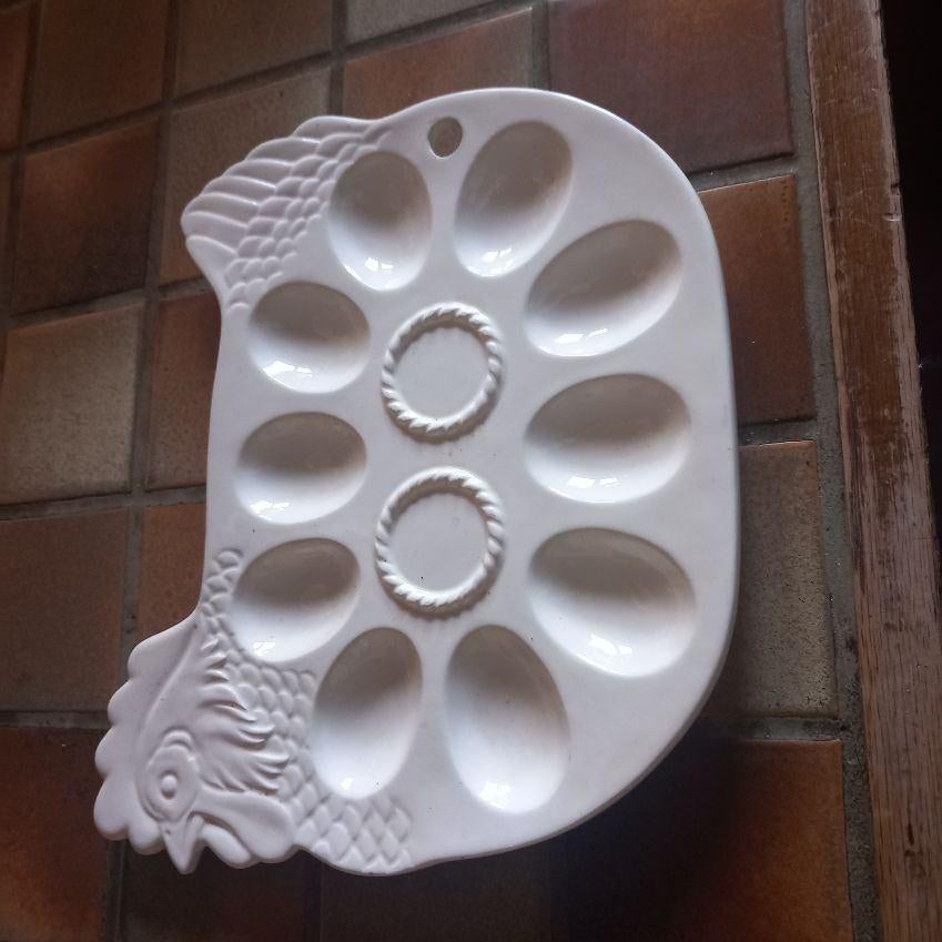 serveerschaal, eieren, Ophalen of Verzenden, Aardewerk, Wedgwood, Bord(en)