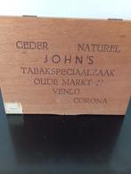 Vintage sigarenkistje, Ophalen of Verzenden, Gebruikt, Tabaksdoos of Verpakking