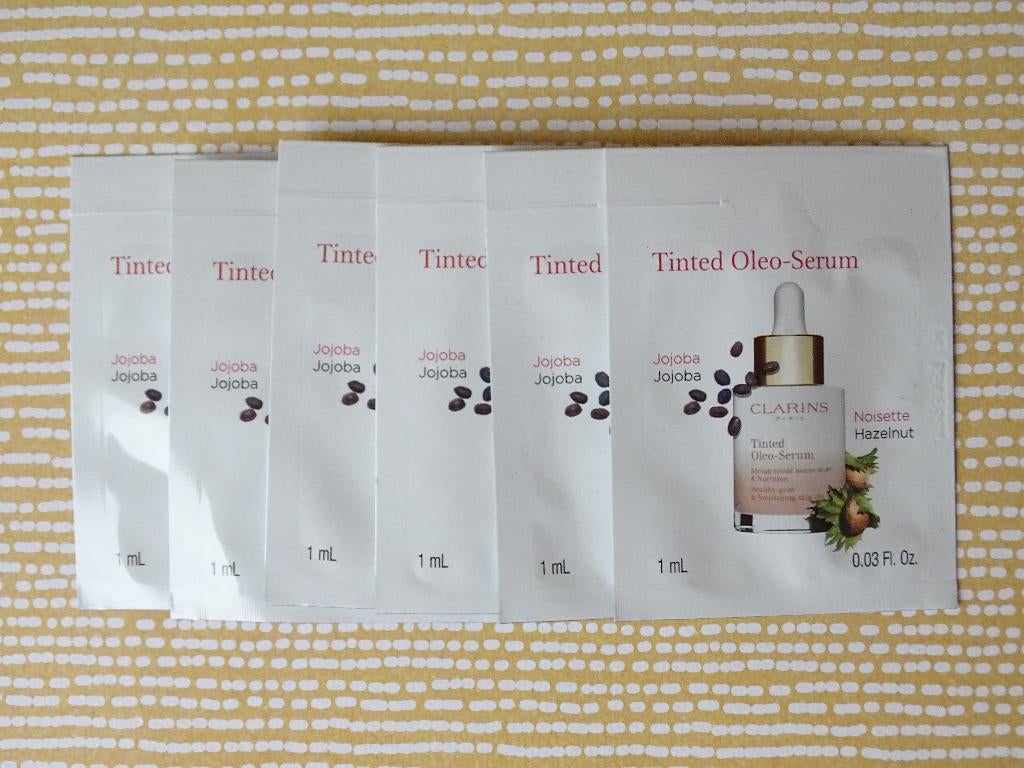 Clarins Tinted Oleo-Serum nr. 02.5 (19 proefjes), Overige kleuren, Gehele gezicht, Nieuw, Ophalen of Verzenden