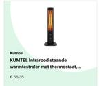KUMTEL Infrarood staande warmtestraler met thermostaat, Kachel, Minder dan 60 cm, Ophalen of Verzenden, Zo goed als nieuw
